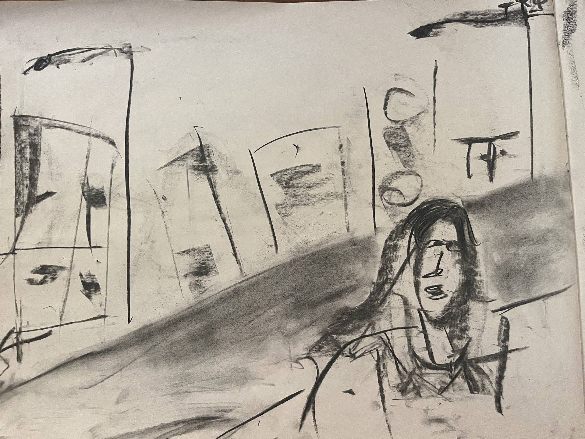Woman in the Street